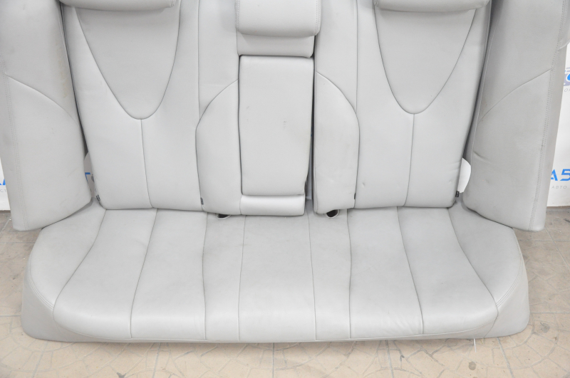 Rear row of seats 2nd row Toyota Camry v40 07-09 leather, gray, scratches on leather, for cleaning