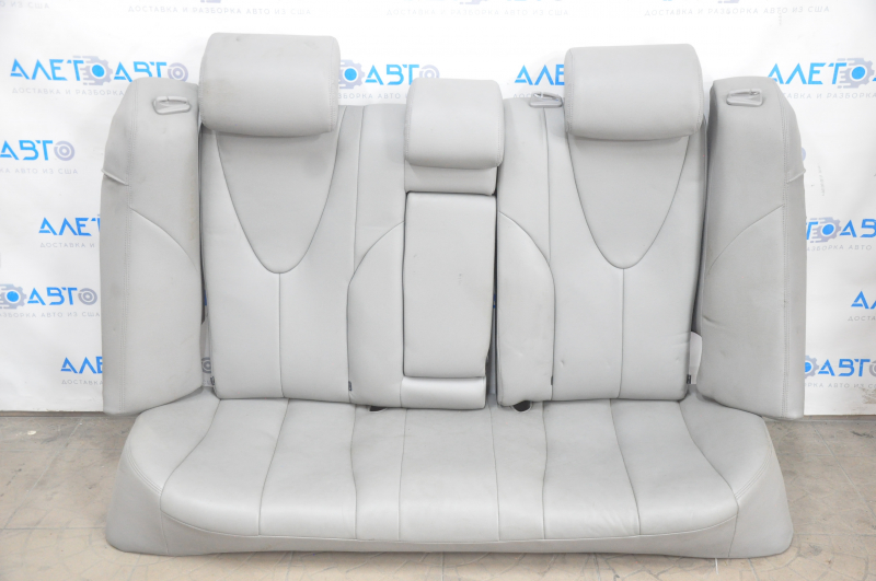 Rear row of seats 2nd row Toyota Camry v40 07-09 leather, gray, scratches on leather, for cleaning