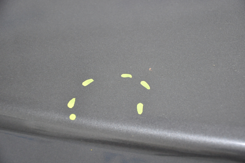 Trunk lid Toyota Camry v50 12-14 usa LE, graphite 1G3, dents