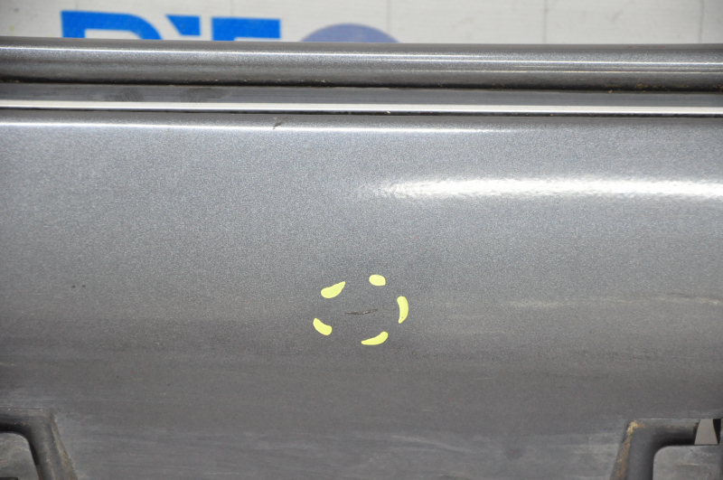 Left threshold Toyota Camry v50 12-14 usa LE XLE graphite 1G3 with chrome, scratches, pitted, torn
