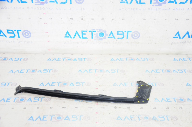 Front bumper molding lower left Honda Accord 18-22 black gloss, rubbed, sand
