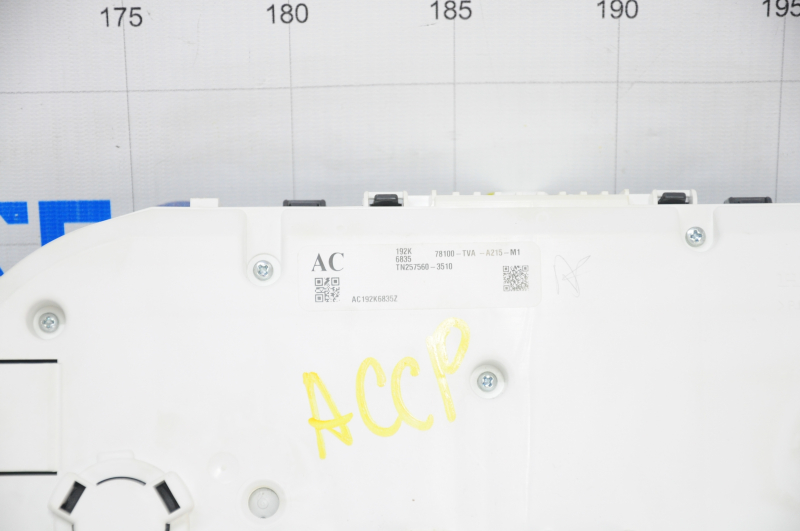 Instrument cluster Honda Accord 18-22 Sport, 56k
