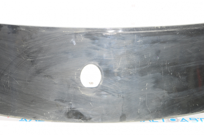 Upper trunk lid trim Lincoln MKZ 13-20 black gloss, broken crepe, scratches
