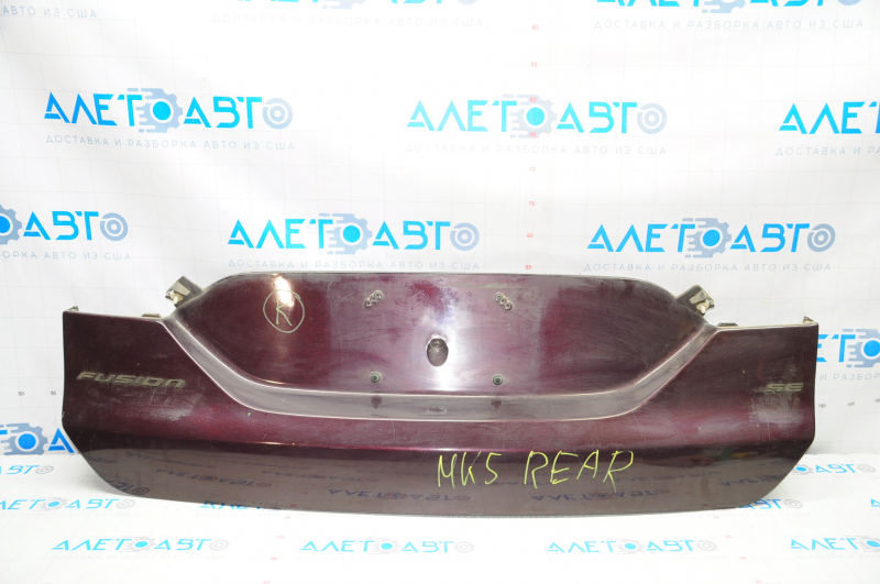 Ford Fusion mk5 13-16 trunk lid trim for license plate