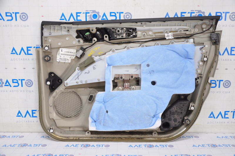 Door trim card front left Ford Fusion mk5 17-20 rag, gray, driftwood, peeled off lining coating