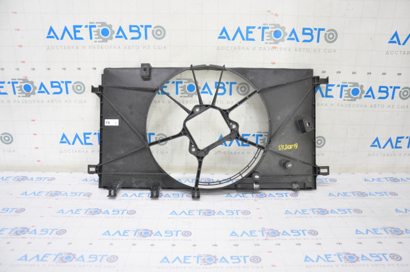 Diffuser radiator shroud bare Lexus UX200 19-