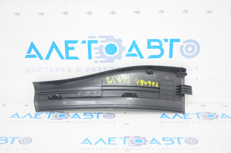 Door sill trim rear right Mercedes GLA 14-20 scratches