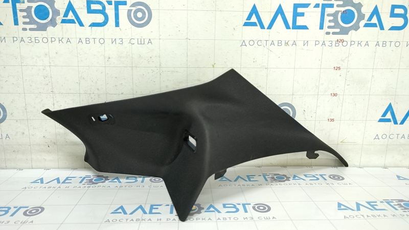Right rear pillar trim Mercedes CLA 14-19 black, fabric peeled off, plug missing
