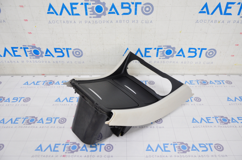 Box pocket center console with ashtray Mercedes CLA 14-19 gray, scratches