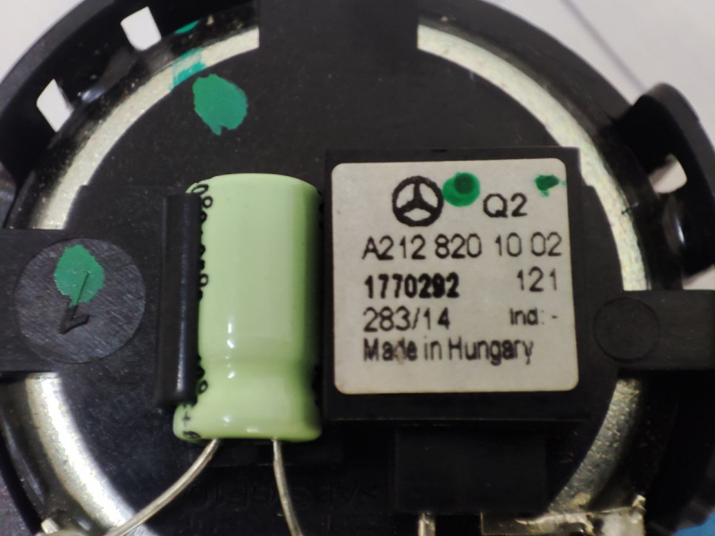 Speaker tweeter rear right door Mercedes CLA 14-19