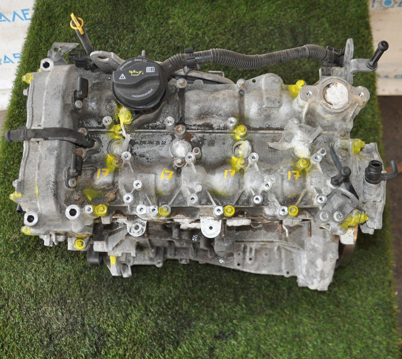 Engine Mercedes GLA 14-20 M270 DE20 AL 80k, compression 17-17-17-17