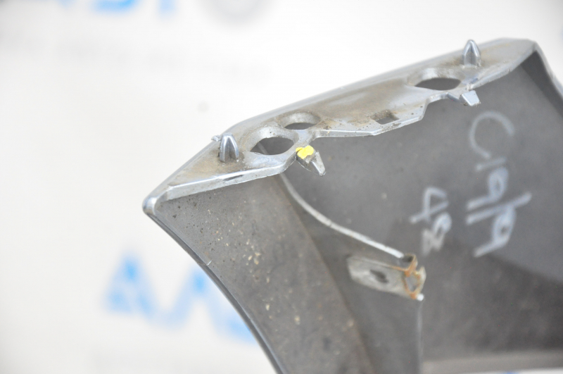 Bare front bumper BMW 3 F30 12-15 for parking sensors, for washers, blue, scratches, breakage of the mount, crack