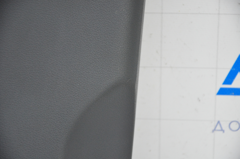 Center pillar trim lower right Audi Q5 8R 09-17 dark gray, scratches