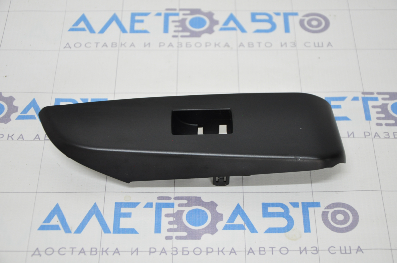 Rear right window lift control trim Toyota Highlander 14-19 black, chipped