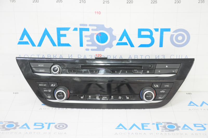 Climate control and radio control BMW 5 G30 17-23 auto, dual zone, scratches