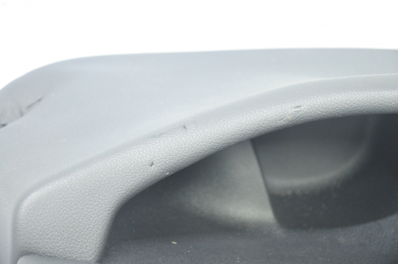 Door trim card rear left BMW 5 G30 17-23 leather black, dented, scratches