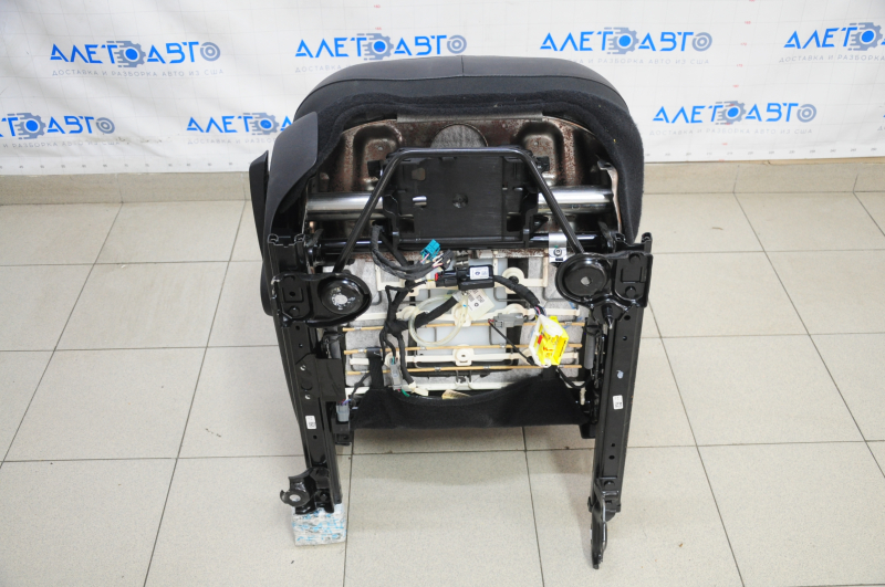 Passenger seat Jeep Compass 17- with airbag, mechanical, leather black