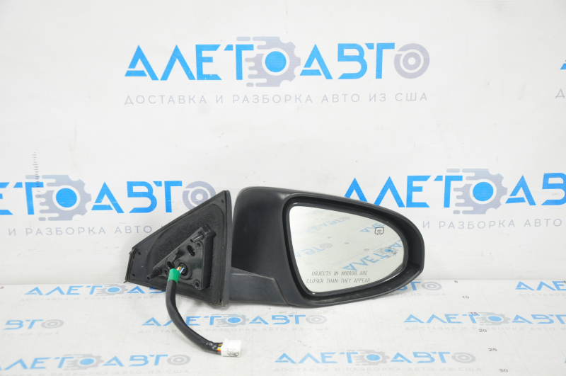 Side mirror right Toyota Avalon 13-18 14 pins, BSM, turn signal, heating, backlight, red