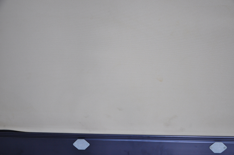 Sunroof assembly Lincoln MKC 15 - panorama, beige curtain, scratch, dried out seal, for dry cleaning
