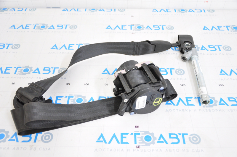 Passenger seat belt VW Atlas 18-24 black, shot