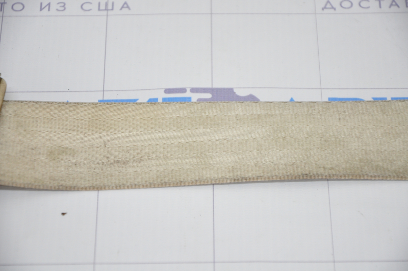 Passenger seat belt Lincoln MKC 15- beige, for dry cleaning