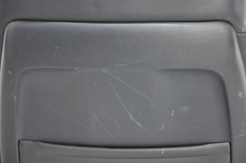 Driver's seat Toyota Avalon 13-18 with airbag, electric, heating, ventilation, leather black, scratches on plastic