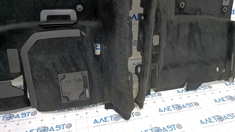 Front floor covering Porsche Cayenne 958 11-14 for cleaning