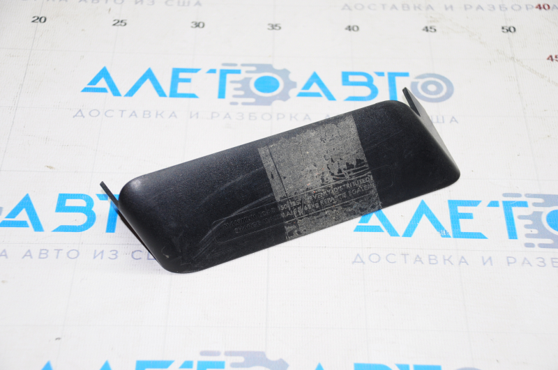 Longitudinal roof rail cover left central Toyota Sequoia 08-16 black