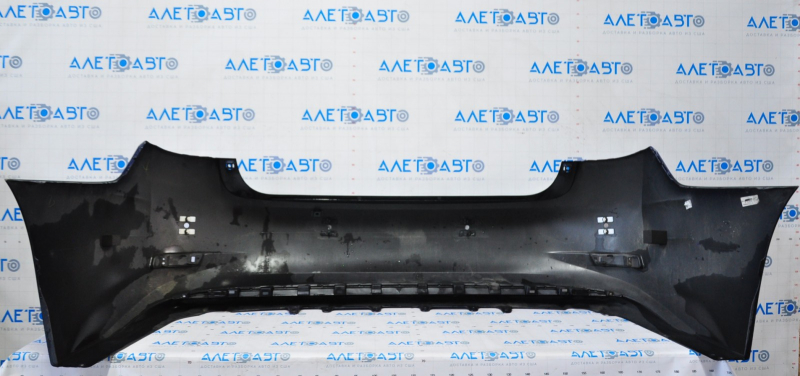 Bare rear bumper Lexus ES300h 13-18 for parking sensors, blue, dented, worn