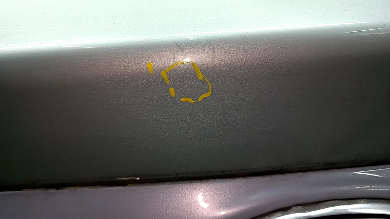Boot door assembly Ford C-max MK2 13-18 blue YQ, bumps, dented emblem