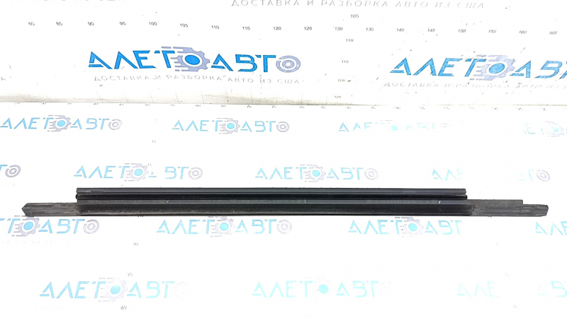 Molding door-glass central rear left Audi A3 8V 15-20 4d,5d black