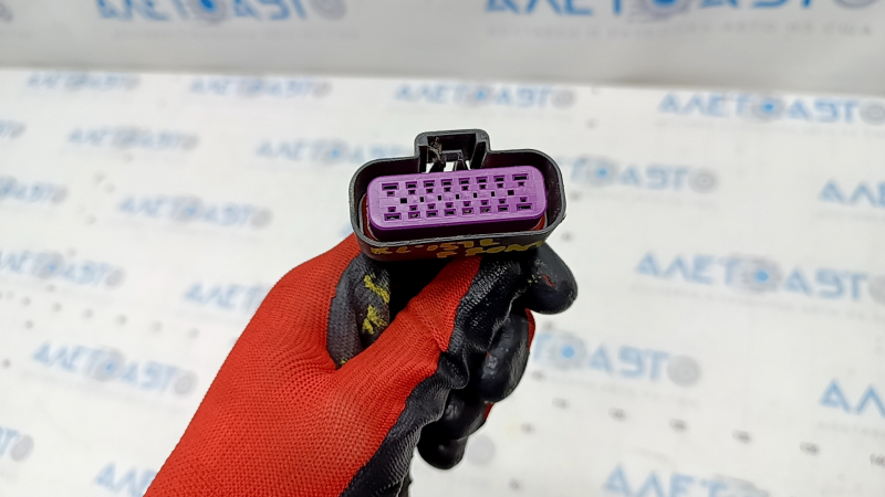 Wiring front bumper Jeep Cherokee KL 14-15 without parking sensors, under manual PTF