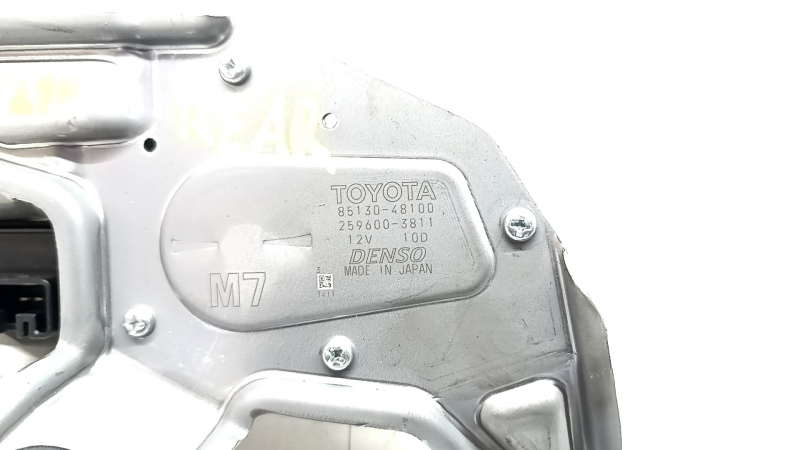 Rear wiper trapezoid with motor Toyota Venza 21-