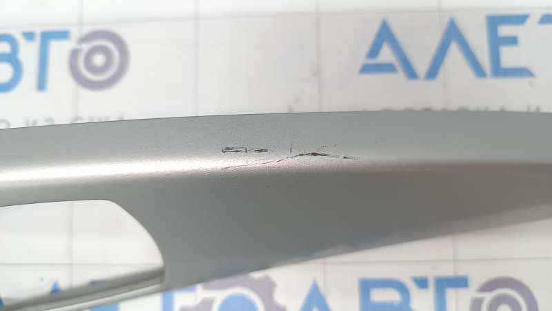 Center console trim for multimedia joystick BMW 3 F30 12-18 gray, scratches