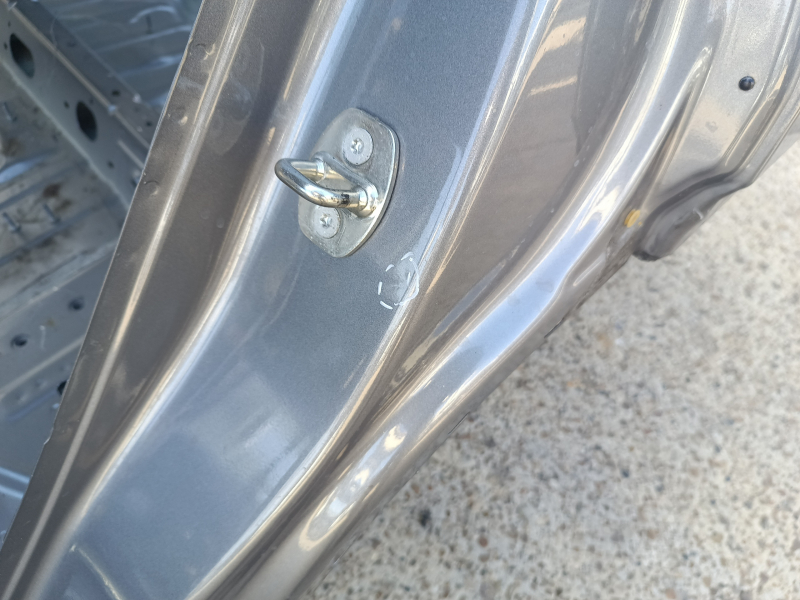 Quarter wing rear left GMC Terrain 18- on the body, graphite, bumps