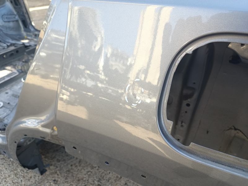 Quarter wing rear left GMC Terrain 18- on the body, graphite, bumps