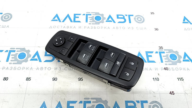 Front left window lift control Dodge Durango 14-15 black, 2 cars, worn buttons