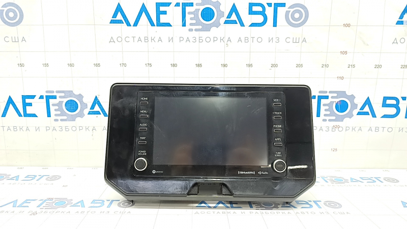 Radio tape recorder Toyota Venza 21-22 8" scratches