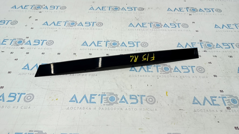 Door trim side rear left BMW X5 F15 14-18 rear black gloss