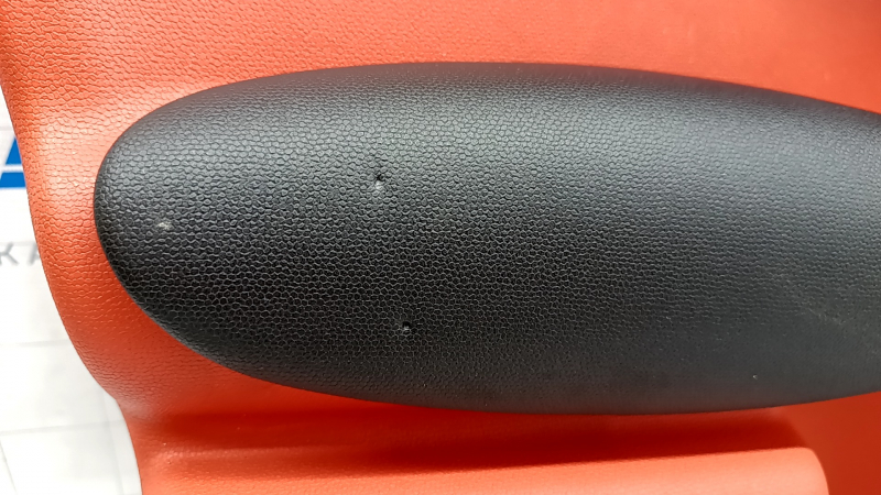 Door trim card front left Mini Cooper Countryman R60 10-12 black with red, scratch