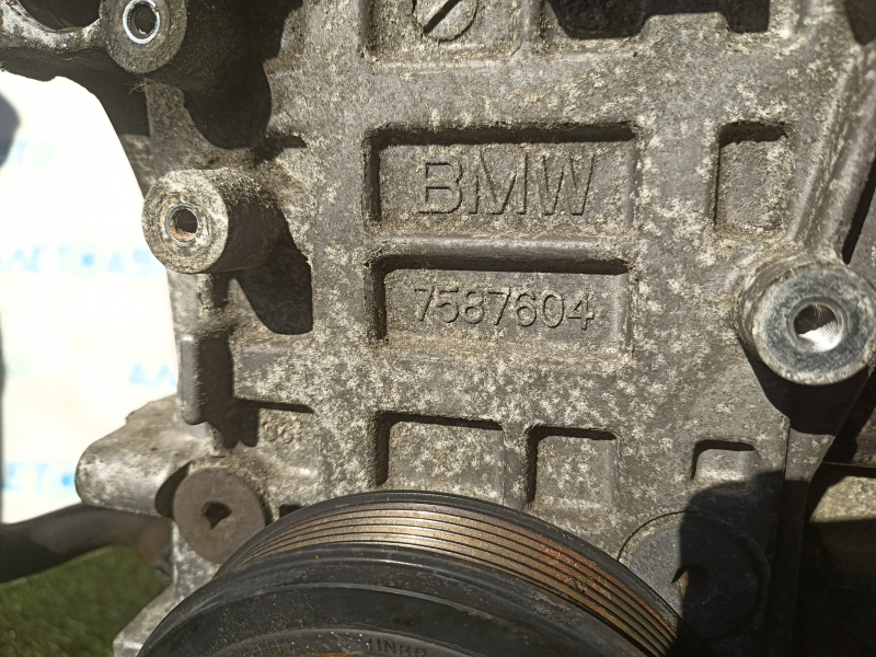 Engine BMW F30 12-15 N20B20 116k fuel, wedge, for spare parts