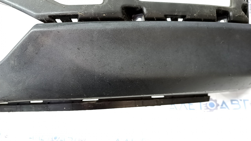 Front bare bumper lower part Hyundai Kona 18-21 1.6, 2.0 without fog lights, structure, scratches, bumps