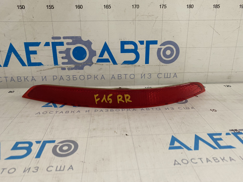 Rear bumper reflector right BMW X5 F15 14-18 scratches