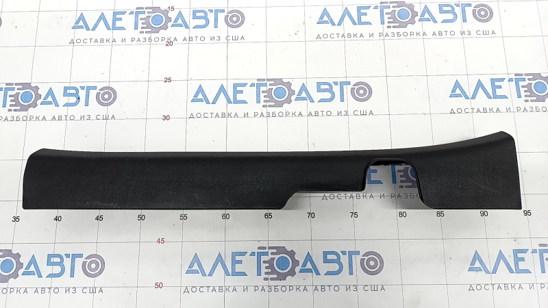 Door sill trim front right Hyundai Kona 18-23 black, scratches