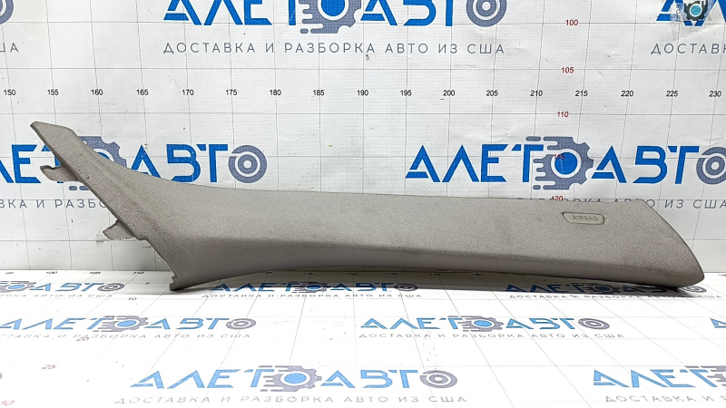 Front pillar trim right upper BMW X5 F15 14-18 gray GRAU, for cleaning