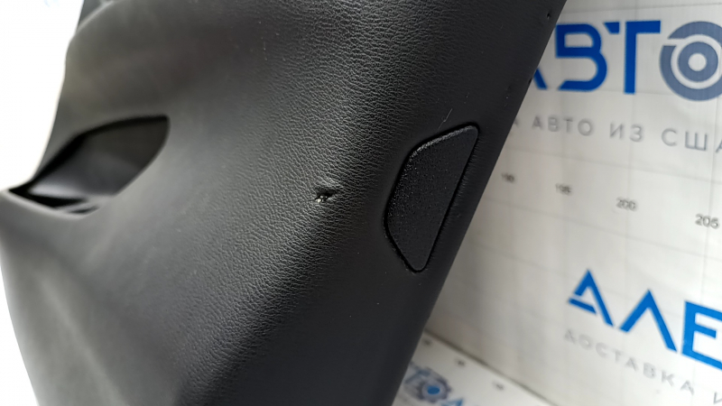 Door trim card front right BMW X5 F15 14-18 leather black Dakota, tears, scratches