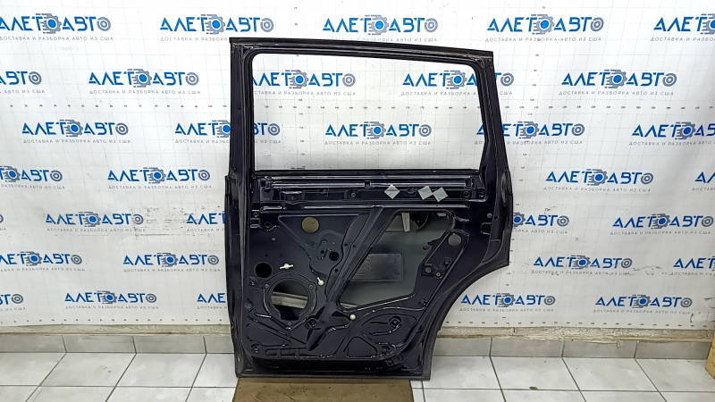 Bare rear right door Audi Q7 4L 10-15 black LC9X, made, painted 0.2