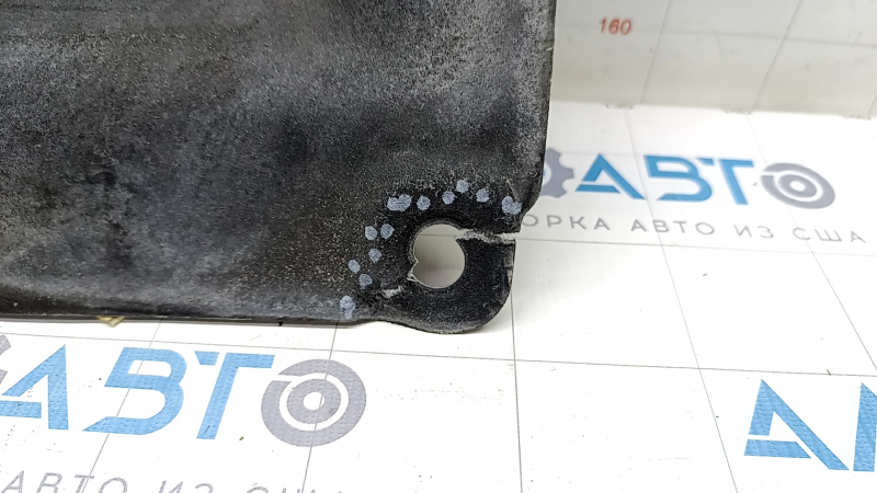 Left underbody protection Hyundai Kona 18-23 tears