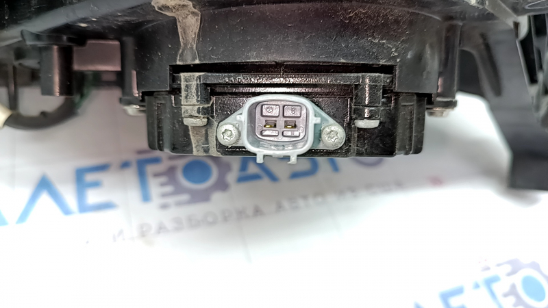 Front right headlight complete Infiniti QX60 16-18 rest, xenon, sand