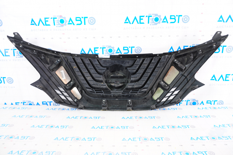 Radiator grill grill Nissan Murano z52 15-18 prerest without emblem, sand